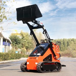 High Efficiency Multipurpose Mini Skid Steer Loader For Construction