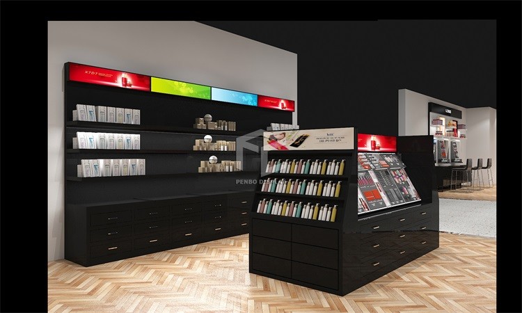 OEM Skincare Display Shelves Stands