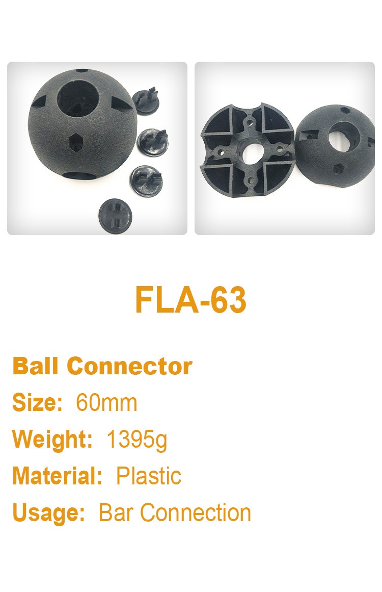 Outdoor Playground Accessories Sphere Rope Connector Ball For Climbing Net