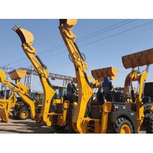 China Deluxe Configuration Backhoe Loader Of Heavy Duty Construction Machine on sale