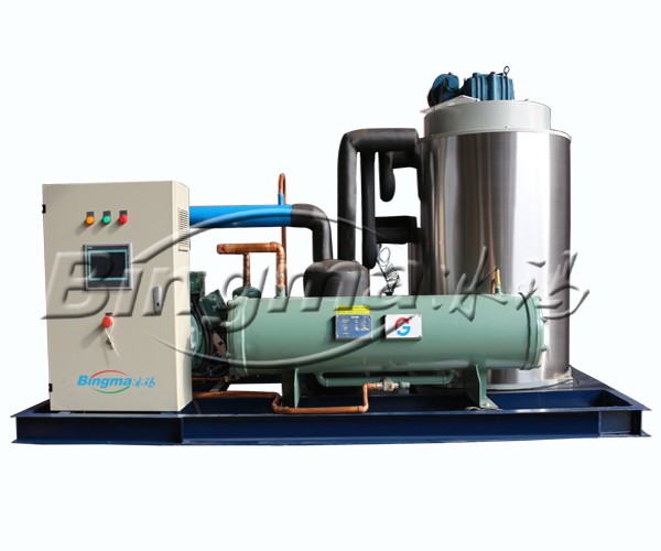 High Productivity 10T/24H Industrial Ice Flake Making Machine for Fishing Seafood