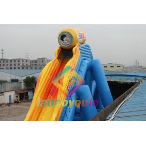 Customized 0.9mm Slide Inflable Jumping Castle Combo