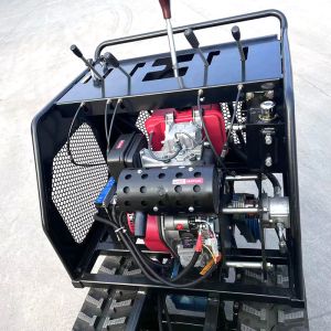 IOS Mini Crawler Dumper Transporter 1000kg With KoopKD192F Engine