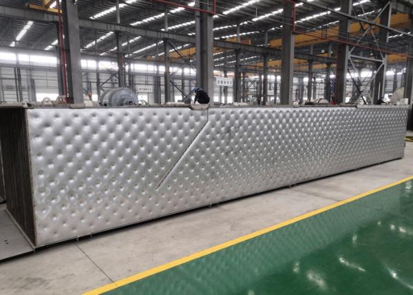 Stainless steel pillow plate jacket evaoprator in paper production for black