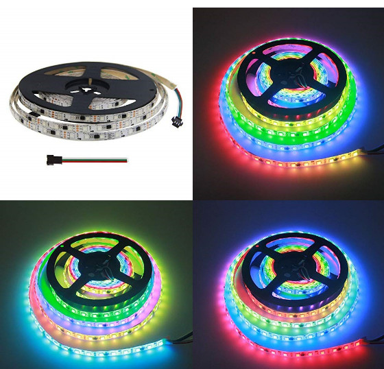 10m Single Color LED Strip Light Plug-in Power Source 60 LEDs 24V IP20 for Creative Home Decor Lighting