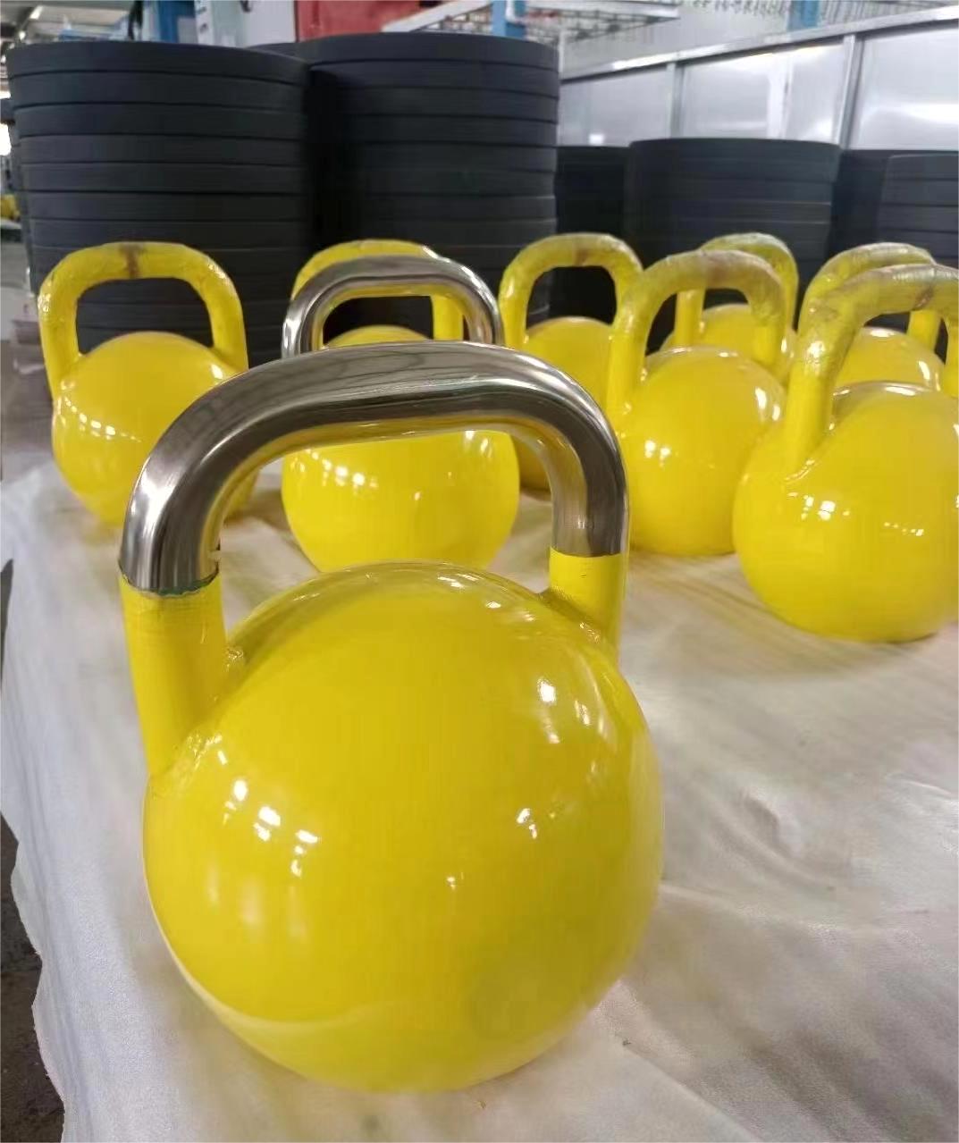 Strength Training Competition Kettlebell Gym Fitness Equipment 4-32kg