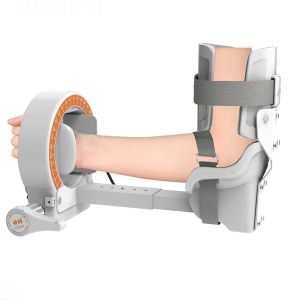 Adjustable  Internal(Stretching) and External(Extension) Rotation Manual Elbow Joint Rehabilitation Device with Static Draft
