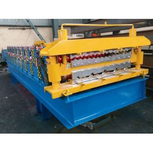 Smart Sheet Roll Forming Machine / Tile Roll Forming Machine For 850 Width Tiles