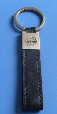 Genuine leather / PU / PVC Rings soft Leather Key Holders