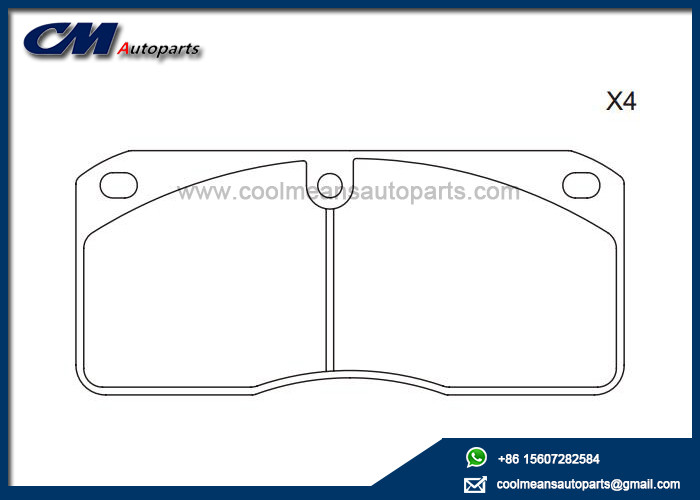 WVA 29039 29302 Disc Brake Pads for VOL VO FL6 - Series FLC-Series Front and Rear