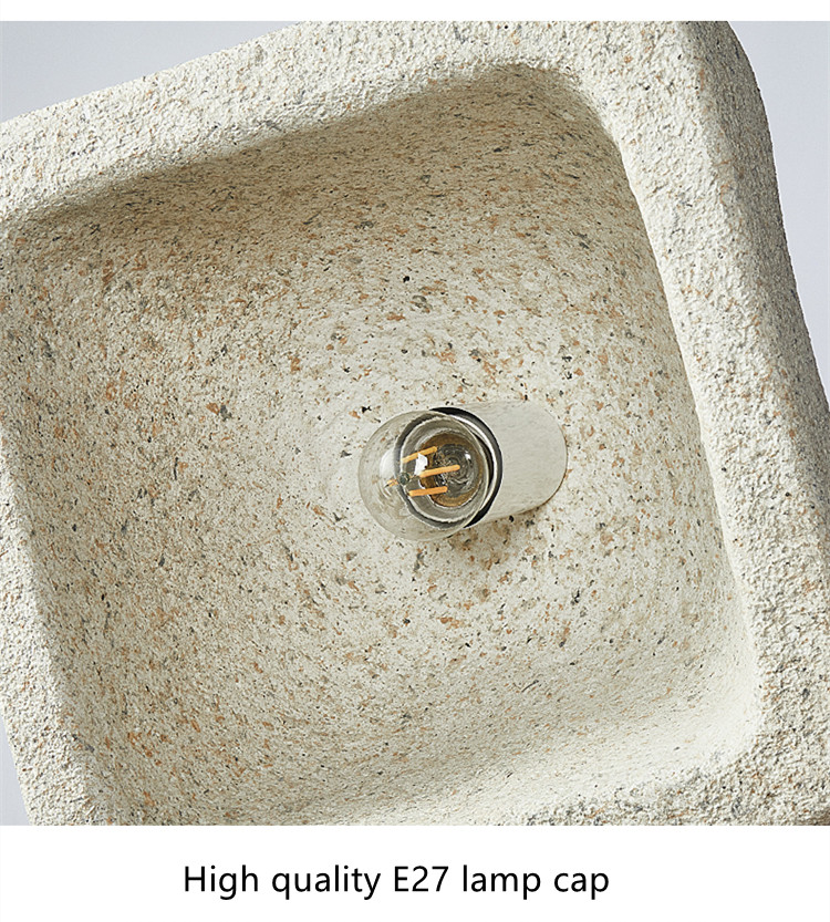 Japanese Style Wabi-sabi LED Restaurant Pendant Lamp Lustre Bedroom Model Room Chandelier (WH-VP-176）