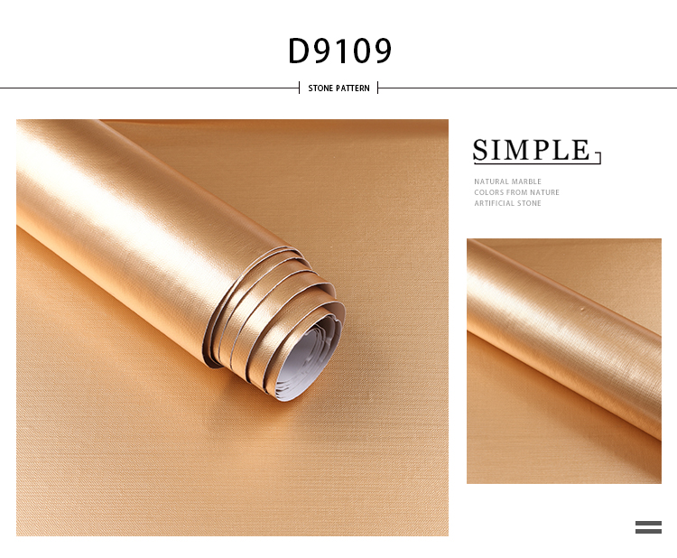 10m Length Removable Wallpaper for Walls Aluminum Foil Peel Stick Self Adhesive