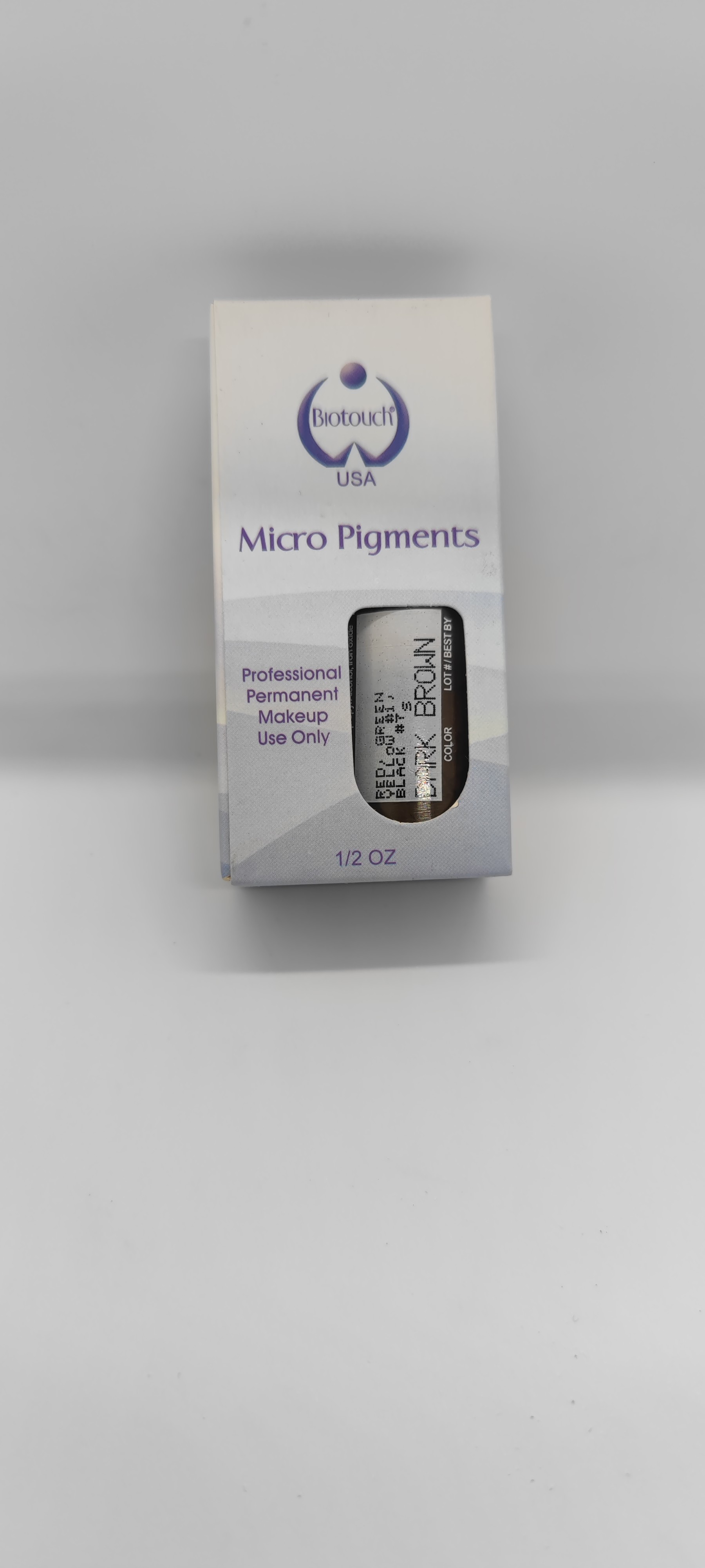 Biotouch Micro Pigment Dark Brown Pigment Color Permanent Makeup Microblading Supplies Eyebrow Shading MicrGel polishgmentation