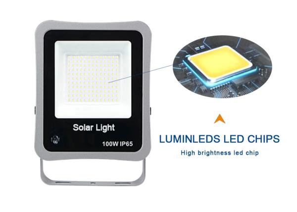 Slim Outdoor Ip65 400watt 500watt Solar Motion Flood Light