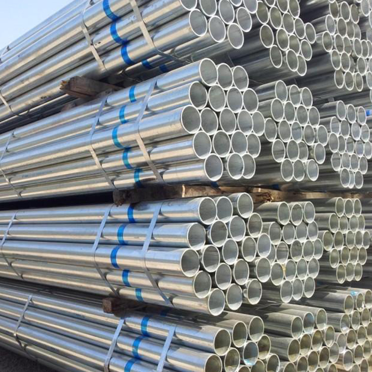 21mm Galvanized Steel Tube ERW Galvanized Round Tubing For Construction