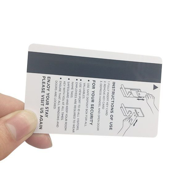Hotel Department Door Locks Magnetic Key Card 125Khz T5577 Chip Rfid