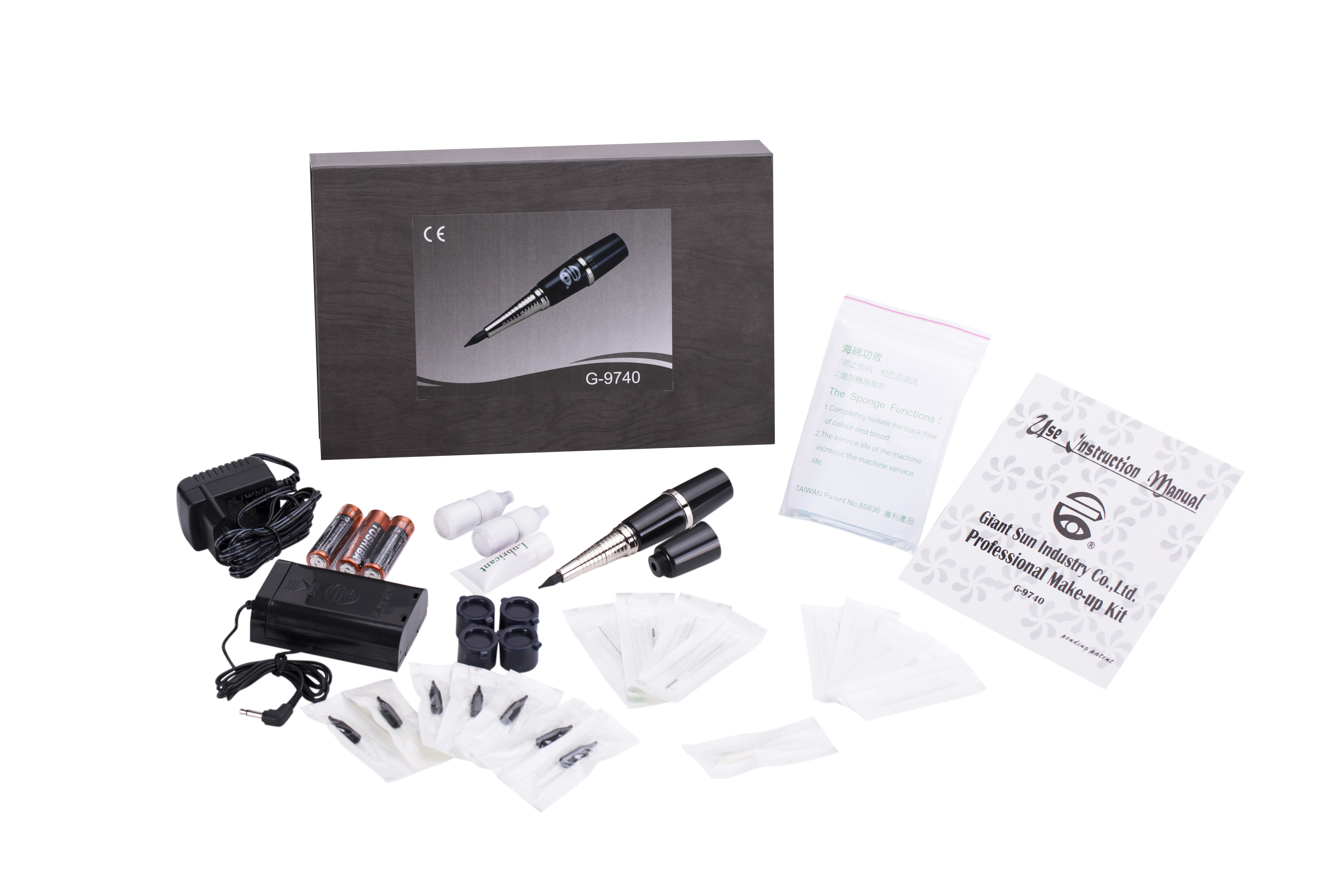CE Eyebrow Tattoo Machine Kit / Temporary Microblading Machine For Semi Permanent Makeup
