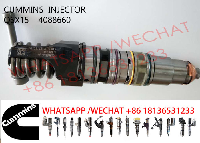 4088660 Common Rail QSK15 Diesel Engine Fuel Injector 4010346 4088662 4088660 4088665