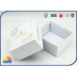Separate Lid Pendant Package Paper Cardboard Square Box 4c Print