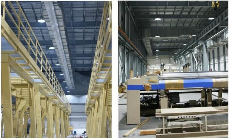 60W-240W 150lm/W IP65 Low Glare LED High Bay Light