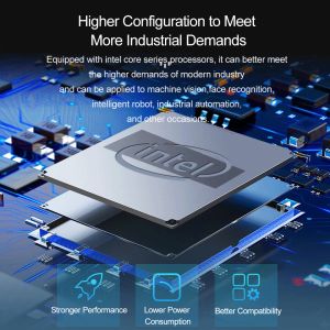 Dual LAN Dual COM Intel Fanless Mini PC With DDR3 RAM Up To 8GB Linux And mSATA