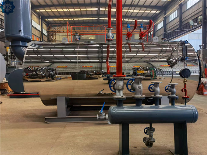 Full Automation Industrial Gas & Oil Fired Steam Boilers With PLC Control System