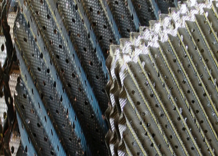 Corrosion Resistant Metal Corrugated Packing Modern For Distillation Towers