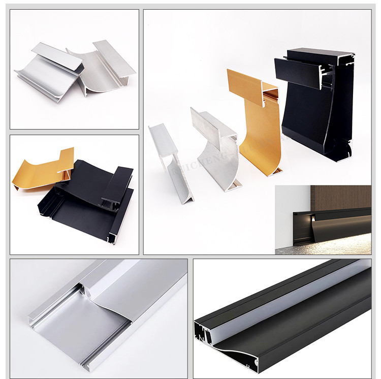 6000 Series Led Extruded Aluminum Channel Anodized Treatment T5 Temper