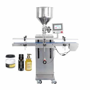220V Automatic Liquid Sauce Filling Machine Cream Paste Vertical Packaging