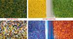 Mini Function Optical RGB Plastic Color Sorter Pet Color Sorting Machine