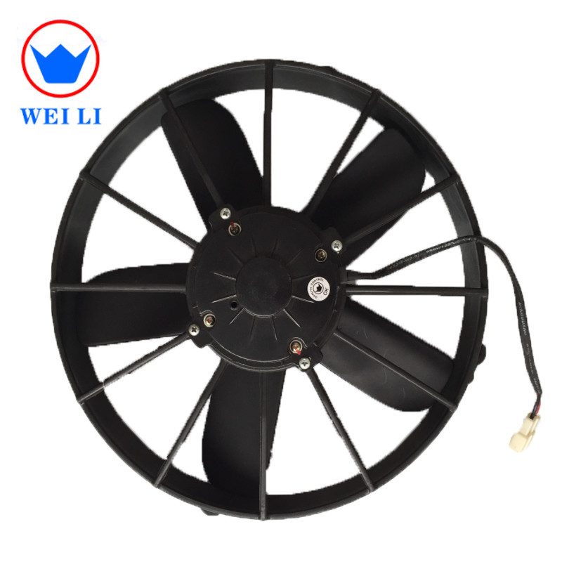 TS16949 Certificate 12V Condenser Fan With Free Samples 100pa Static Pressure