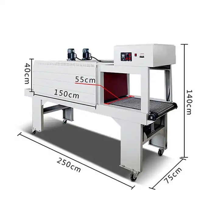 Bottle Bag Packaging Machine / Film Stretch Packaging Machine / Pe Film Cuff Type Heat Shrink Packaging Machine