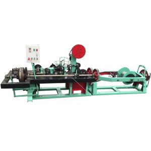  Two Wire Twist Barb Wire Chain Link Machine With Easy Operate And High Output Manufactures