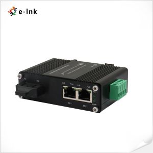 China Mini Industrial 1-Port 1000X to 2-Port 1000Base-T 60W PoE++ Media Converter on sale
