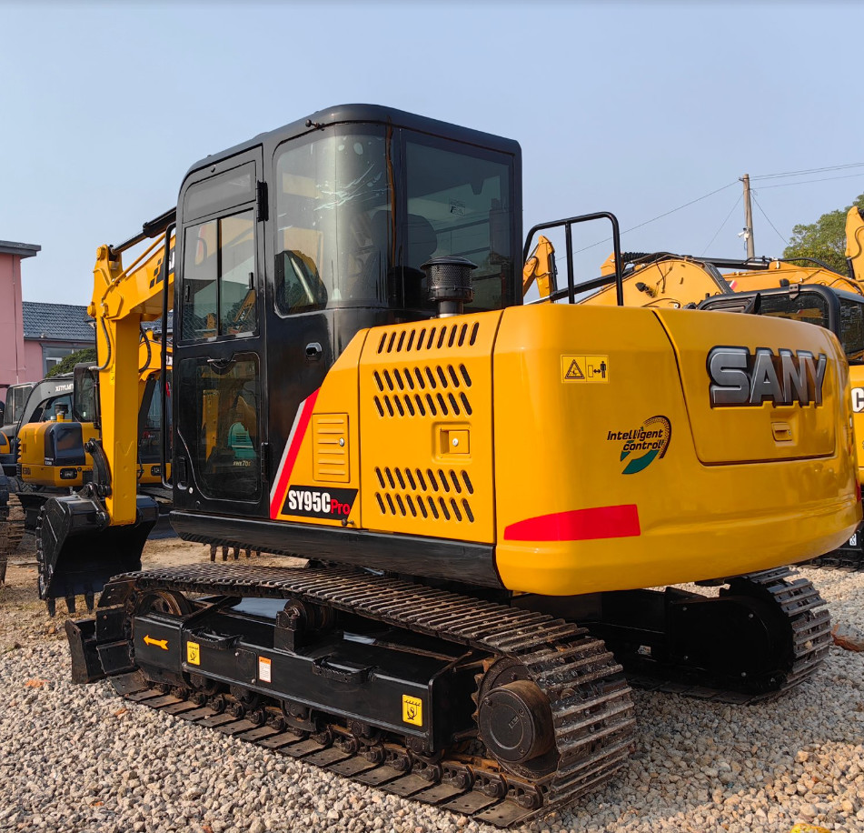 Used Sany Brand sy95c Excavators 9 Ton Mini Hydraulic Second hand Backhoe Digger
