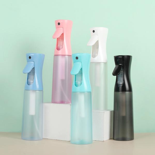 Frosted Continuous Spray Bottle 200ml 300ml 7oz 10oz Personal Care Packaging