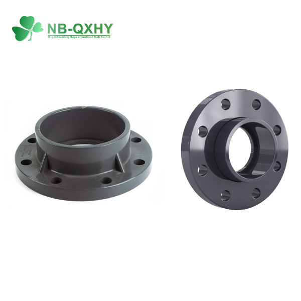 ASTM Sch80 Flange 150 Psi PVC UPVC 1/2&quot; - 8&quot; Inch Plastic Pipe Flange