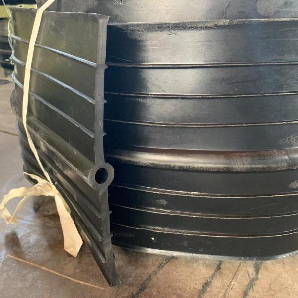 Waterstop Belt for Concrete Construction 230mm Width Black Rubber and PVC