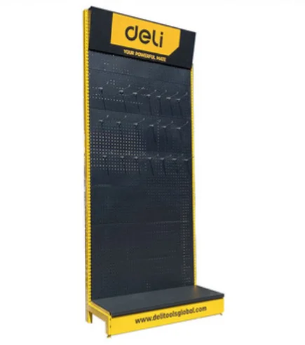 Customized display sign metal shelves store rack supermarket shelf gondola shelves