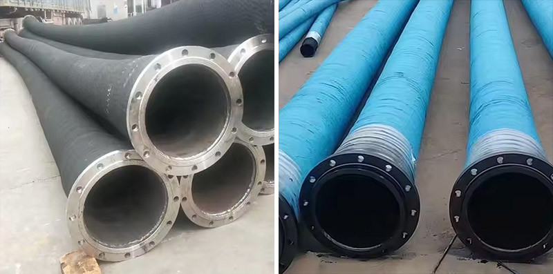 Rubber 8 Inch Slurry Suction Hose With Smooth Inner Surface