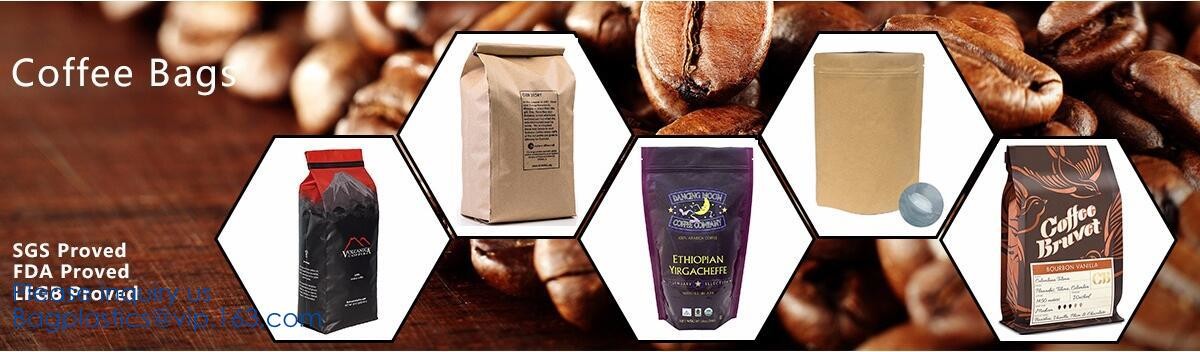 Biodegradable Foil Square Bottom Gusseted Bag, Flat Bottom Gusset Coffee Bag with Degassing Valve,gusset packaging bag f