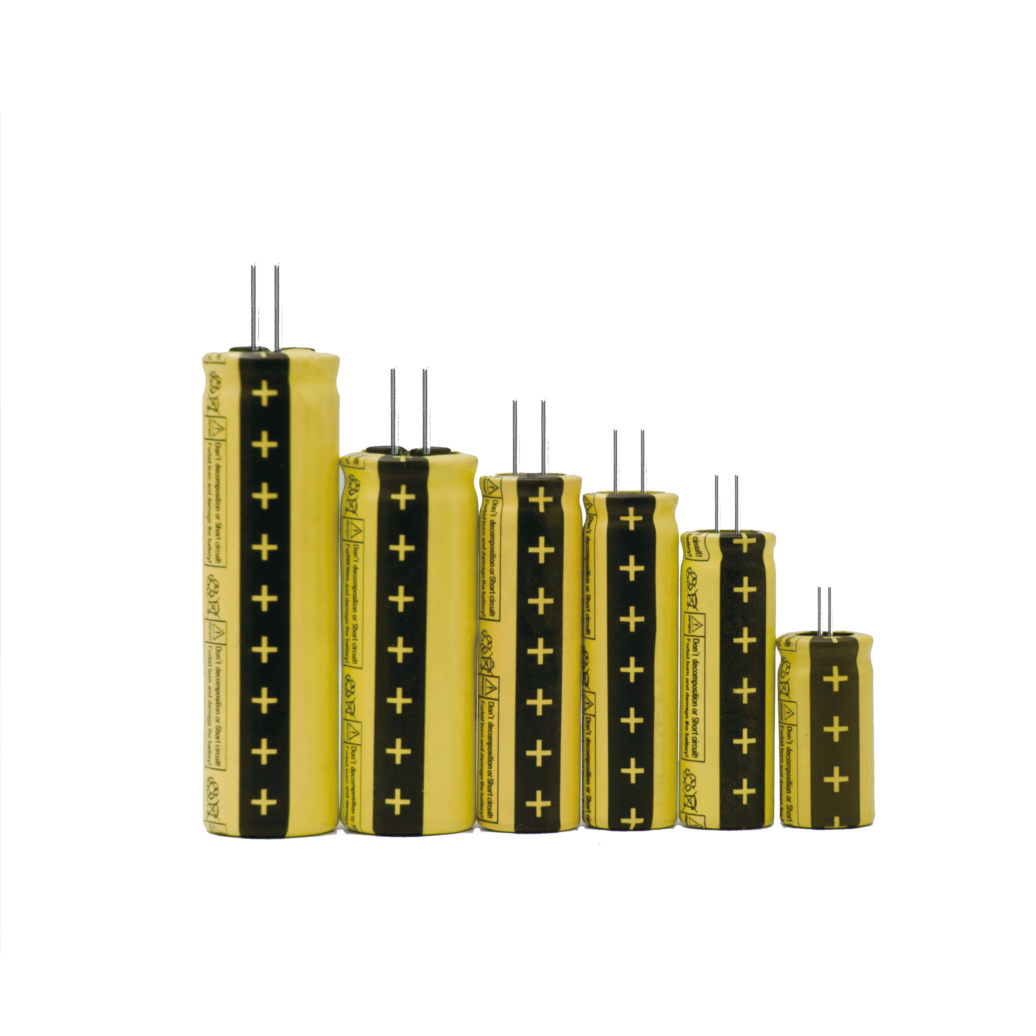 HTC1015 Cylindrical Lithium Ion Battery 2.4 V 40mAh LTO Titanate Battery