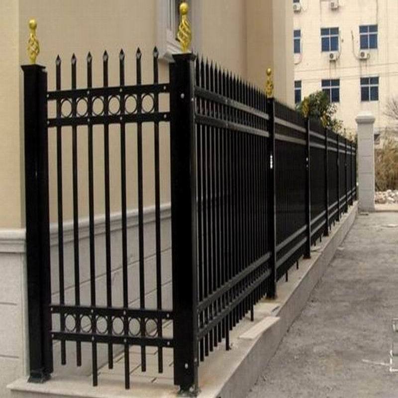 2.0mm 3.0mm Steelway Fence Secure Palisade Galvanised Metal Security Fencing