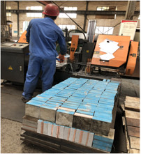 Potroom Copper Clad Aluminum Plate Explosive Welding Cathode For Zinc Smelter