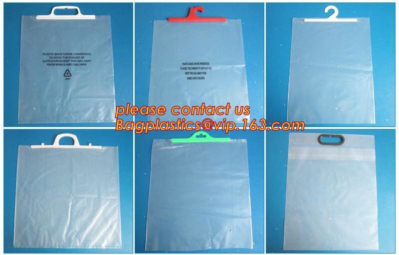 hanger bag with zip lock on the top,Frosted Zip lockk bag EVA PVC hanger bag for clothes, EVA frost drawstring bag, Froste