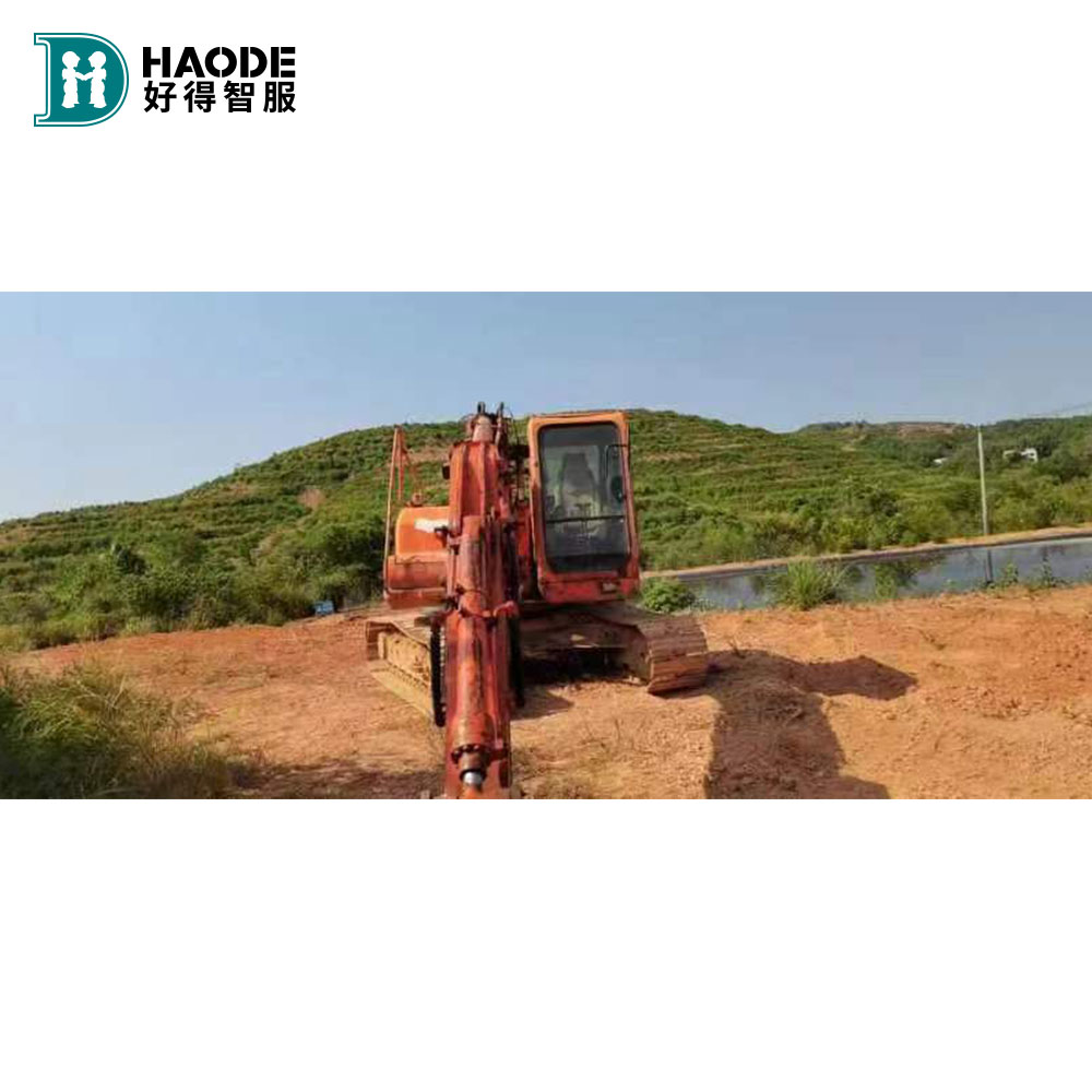 HAODE 15 Ton Used Doosan Dh150lc-7 Excavator with Bucket and Top Hydraulic Valve