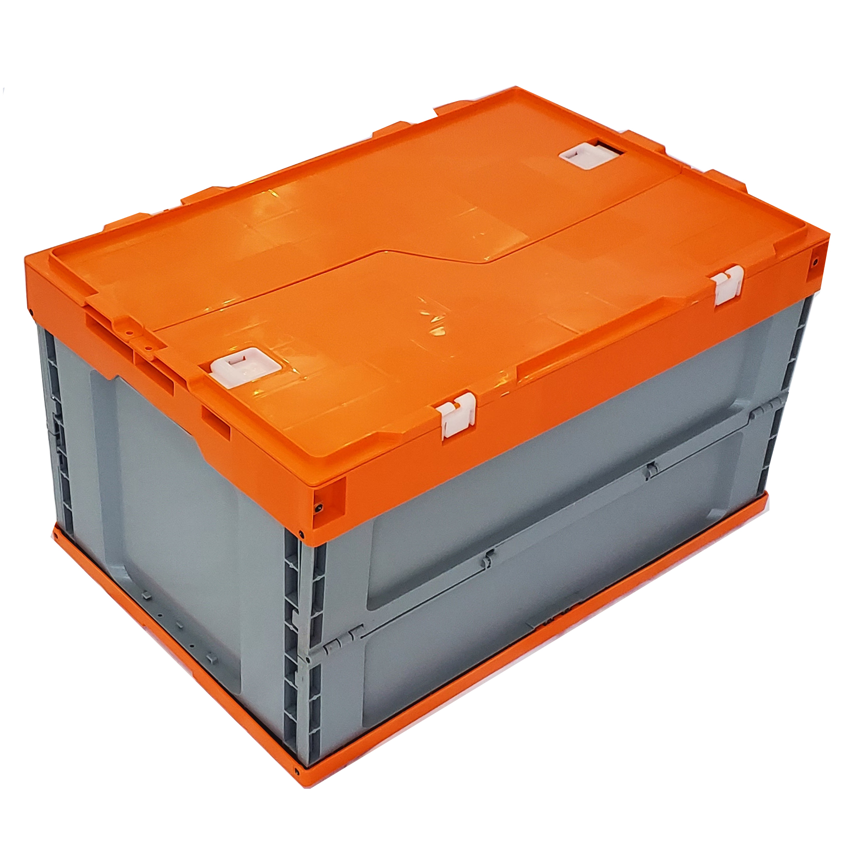Storage Cloth Grocery Crate with Lid Foldable and Stackable Internal Size 555*360*300mm