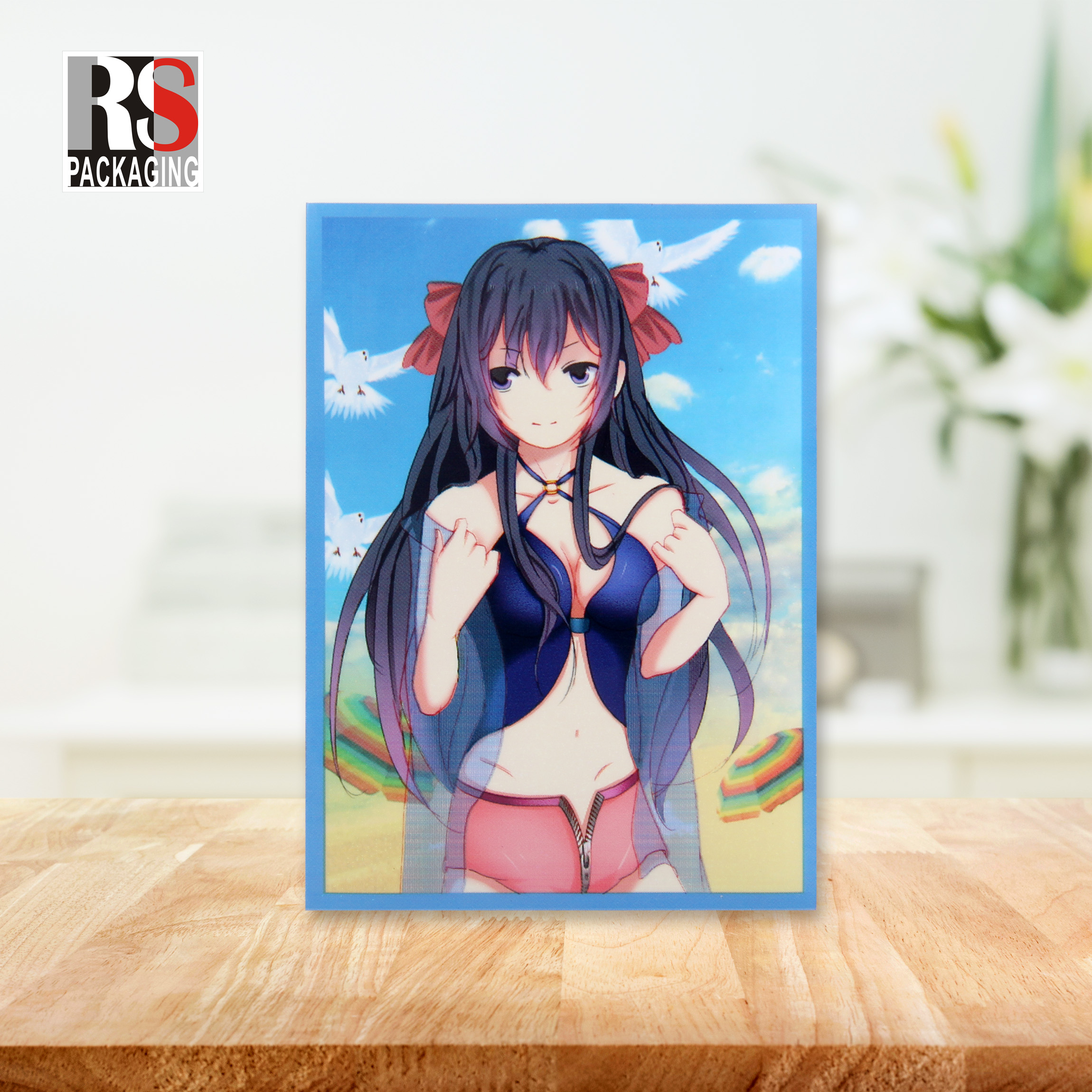 Standard Size Trading Card Sleeves PP Playing Card Protector Sleeves Personalized