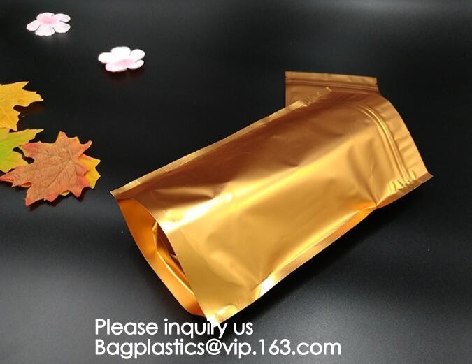 polypropylene Crystal Clear Cello Bags flat square block bottom opp bag,candy opp square bottom cello bag bagease packag