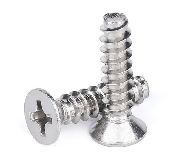 Customized Stainless Steel Screws M3 M4 M5 M6 DIN7982 ISO7050 Cross Recessed